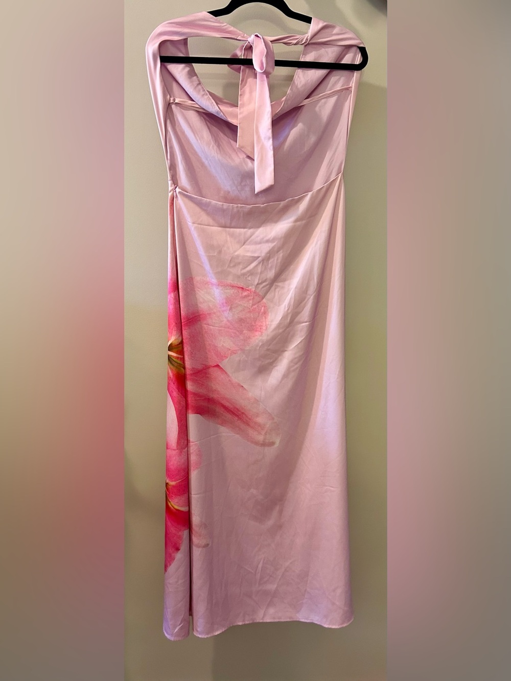 Peppermayo Bryony Cowl Maxi Dress - Pink Floral - Picture 6 of 7